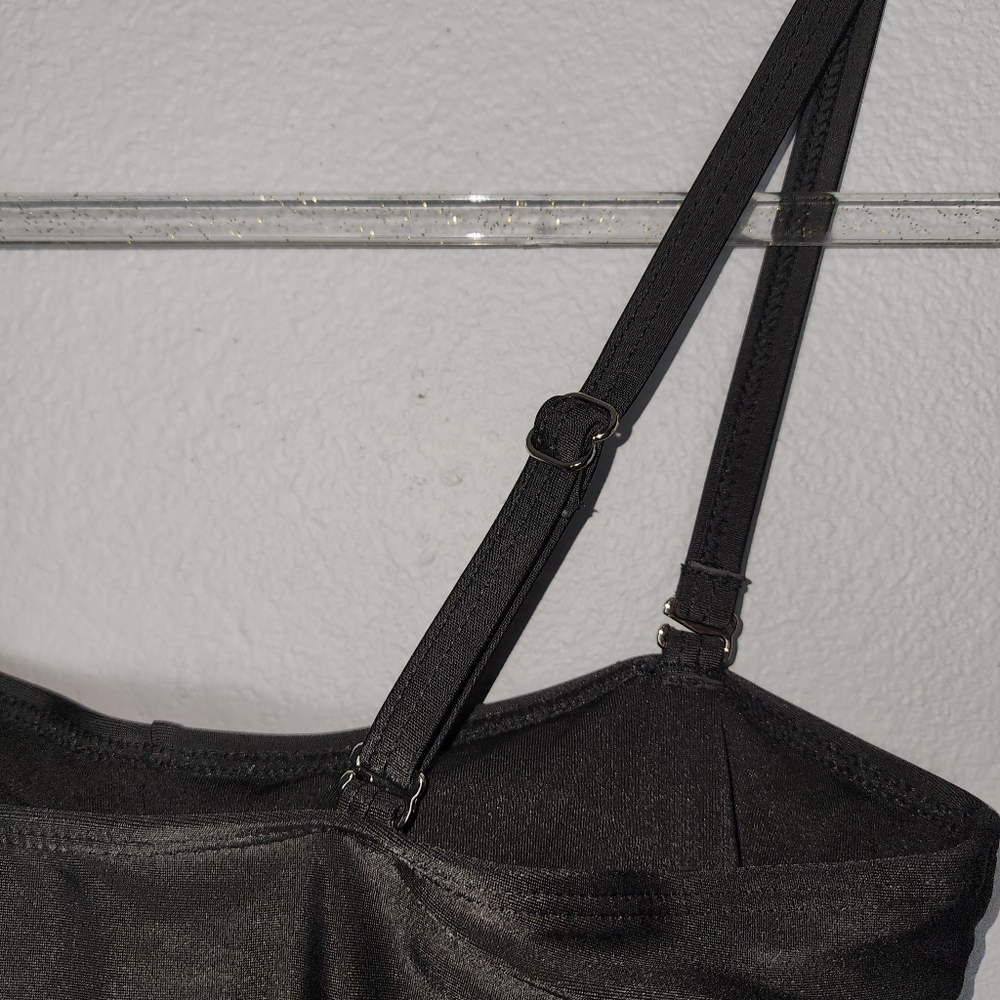 Smismivo black one piece swimsuit. Medium - Picture 5 of 12